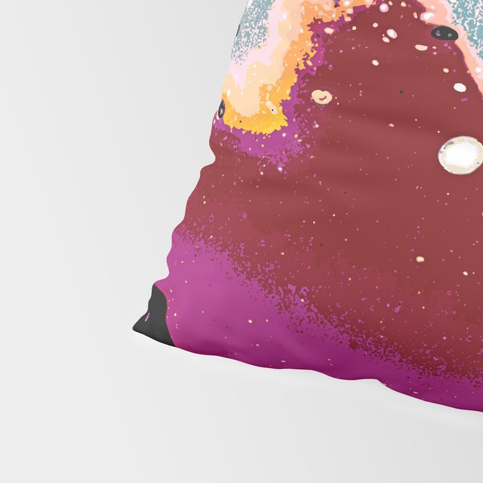 Logic Drowned In a Sea Of Emotion #digitalart #graphicdesign Pillow Sham Gallery Image 4