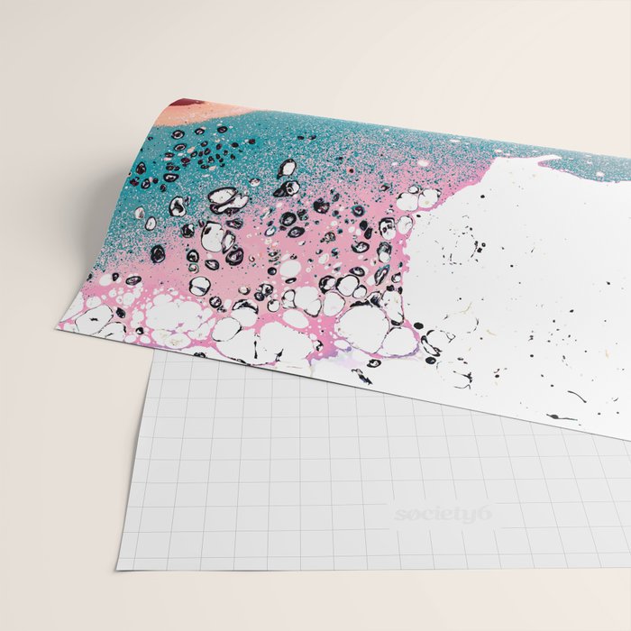 Logic Drowned In a Sea Of Emotion #digitalart #graphicdesign Wrapping Paper Gallery Image 2