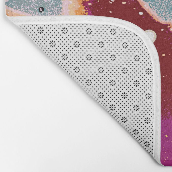 Logic Drowned In a Sea Of Emotion #digitalart #graphicdesign Bath Mat Gallery Image 2