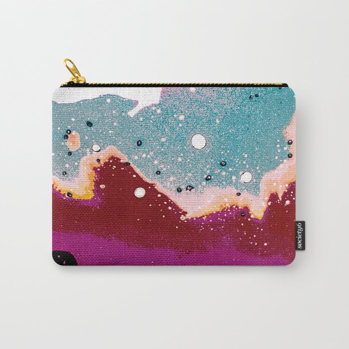 Logic Drowned In a Sea Of Emotion #digitalart #graphicdesign Carry All Pouch Gallery Image 1
