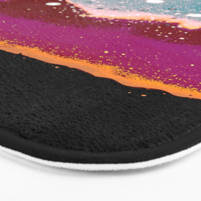 Logic Drowned In a Sea Of Emotion #digitalart #graphicdesign Bath Mat Gallery Image 3