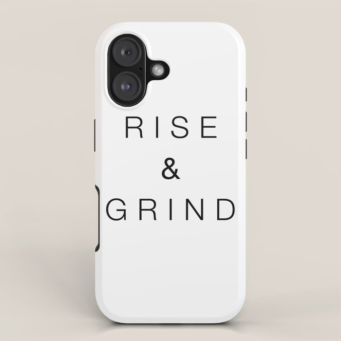 Rise and grind iPhone Case Gallery Image 1