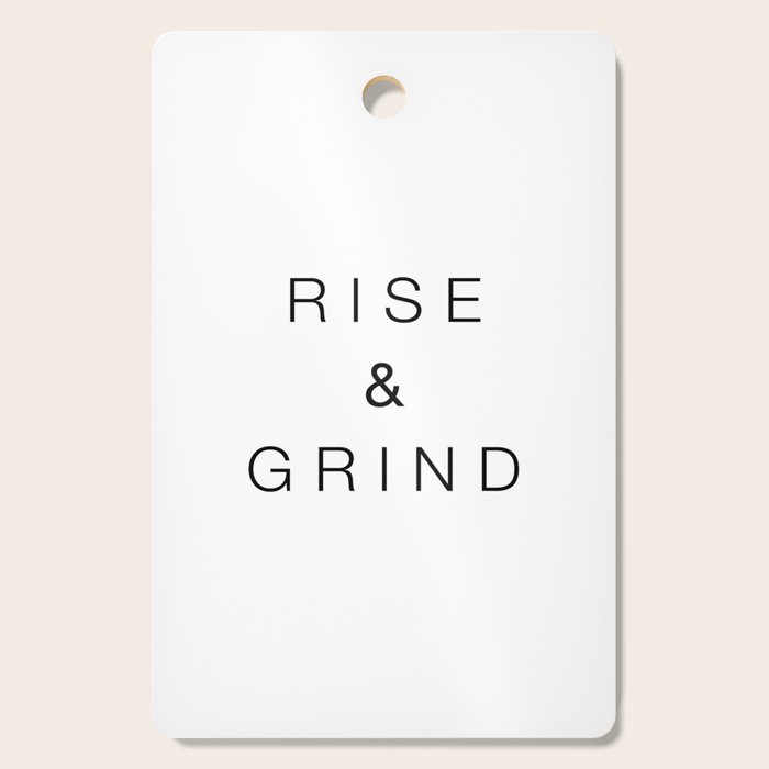 Rise and grind Cutting Board Gallery Image 1