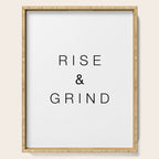Rise and grind Serving Tray Gallery Image 1