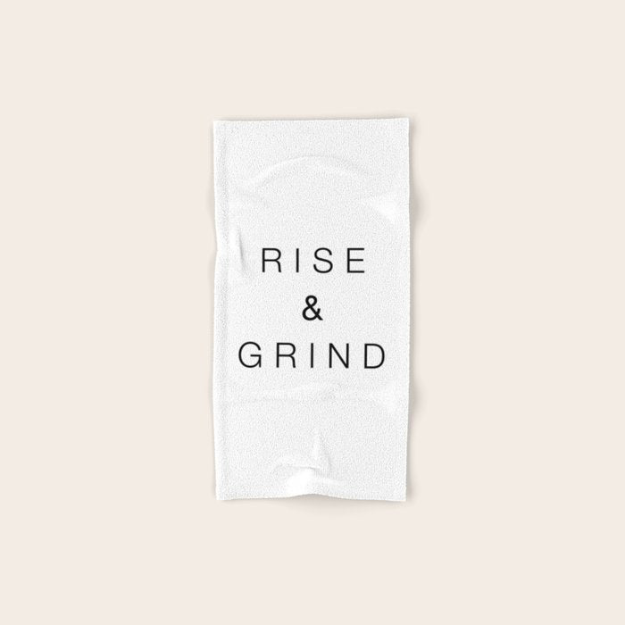Rise and grind Bath Towel Gallery Image 1