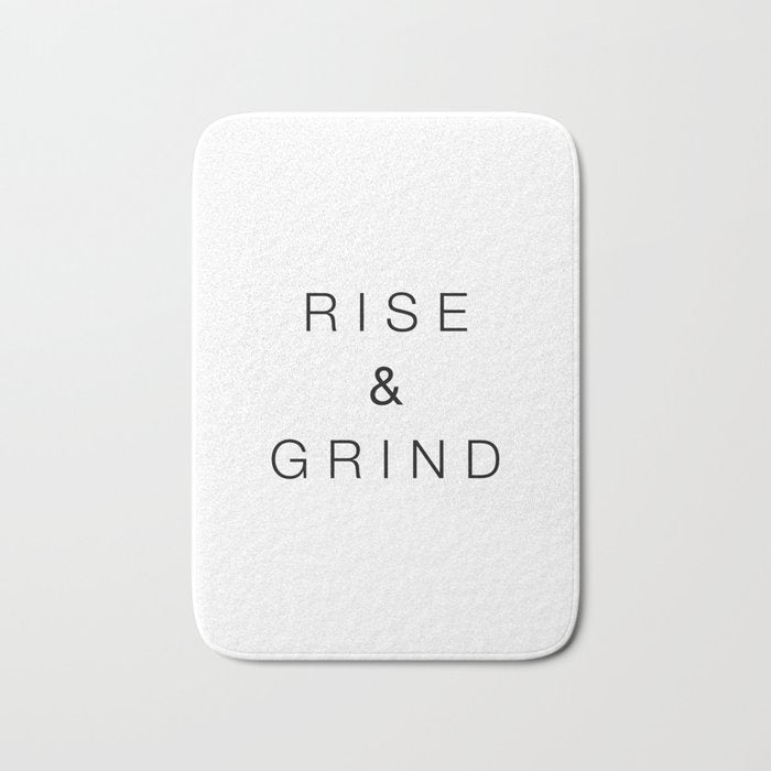 Rise and grind Bath Mat Gallery Image 1