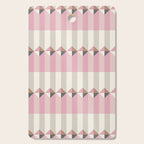 Soft Geometric Blush Pattern Cutting Board Gallery Image 1