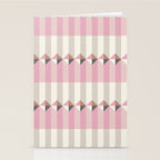 Soft Geometric Blush Pattern Stationery Card Gallery Image 2