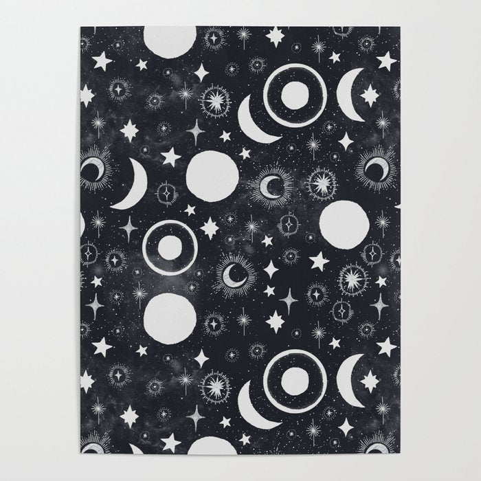 Celestial dark pattern DS Poster Gallery Image 4