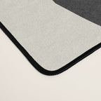 Color Block Abstract Leaf - Blue Black  Desk Mat Gallery Image 4