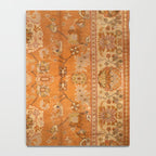 Antique Turkish Oushak Rug Print Notebook Gallery Image 4