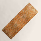 Antique Turkish Oushak Rug Print Yoga Mat Gallery Image 1