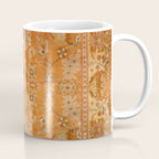 Antique Turkish Oushak Rug Print Coffee Mug Gallery Image 1