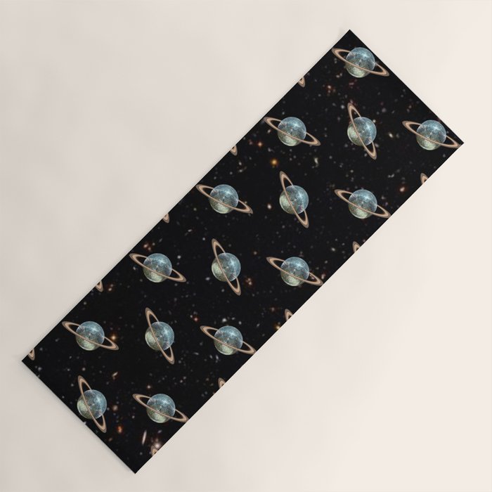 Saturn Disco Yoga Mat Gallery Image 1