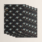 Saturn Disco Wrapping Paper Gallery Image 3