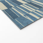 Scratchy Blocks - Seaside Blue Welcome Mat Gallery Image 2