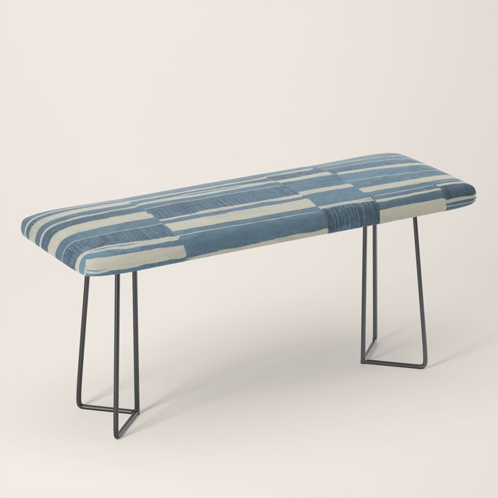 Scratchy Blocks - Seaside Blue Bench Gallery Image 1