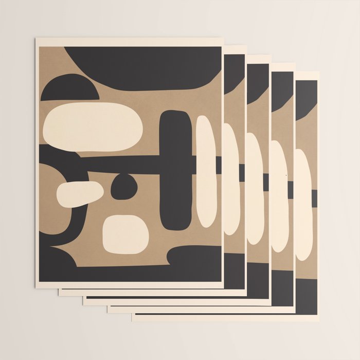 Abstract shapes in the skies 14 Wrapping Paper Gallery Image 3