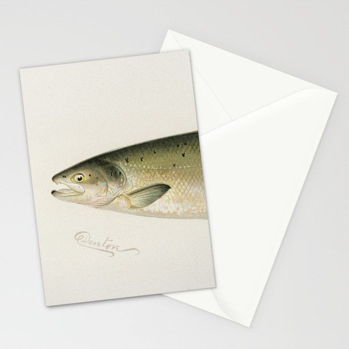 Salmon fish Stationery Card Gallery Image 2