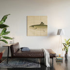 Salmon fish Wood Wall Art Gallery Image 2