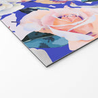 Modern Vibrant Flowery Garden B Welcome Mat Gallery Image 2