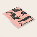 Alligator Collection - Black & Peach Notebook Gallery Image 3