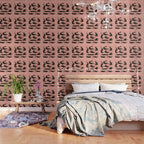 Alligator Collection - Black & Peach Wallpaper Gallery Image 3