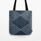 Geo (Annapolis Blue) Tote Bag Gallery Image 1