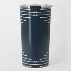 Geo (Annapolis Blue) Travel Mug Gallery Image 1
