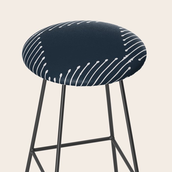 Geo (Annapolis Blue) Stool Gallery Image 2