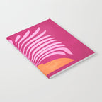 THE VASE 02: Bordeaux Wine Leaves Notebook Gallery Image 2