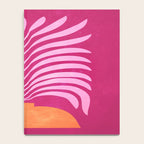 THE VASE 02: Bordeaux Wine Leaves Notebook Gallery Image 4