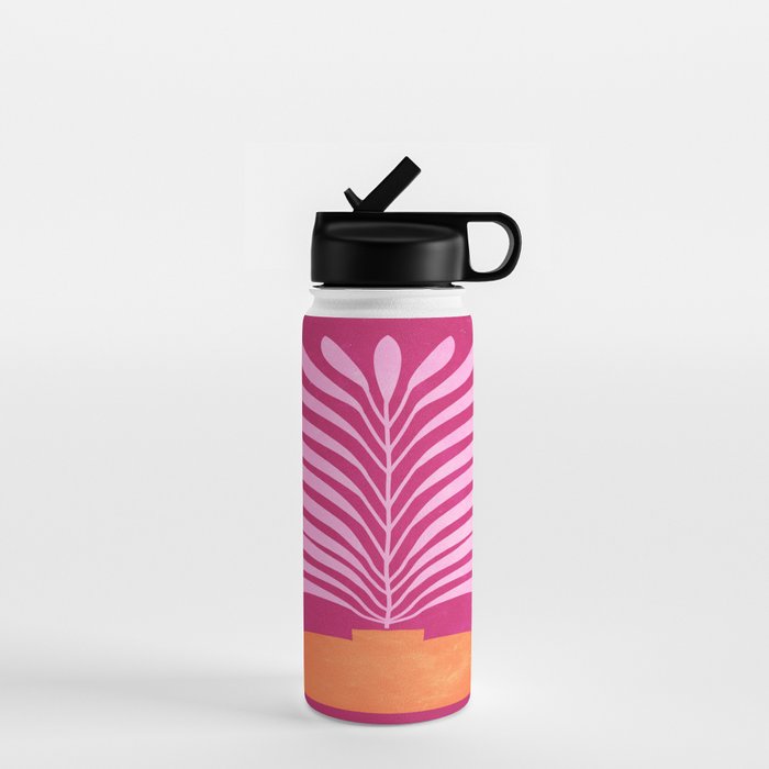 THE VASE 02: Bordeaux Wine Leaves Water Bottle Gallery Image 1