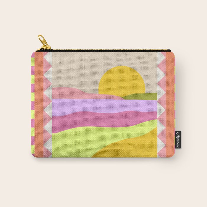 Picture Window Sunset Carry All Pouch Gallery Image 1