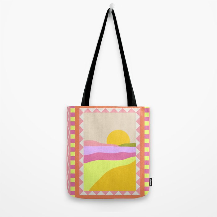 Picture Window Sunset Tote Bag Gallery Image 2