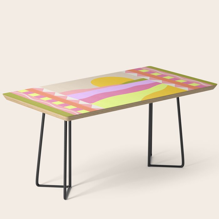 Picture Window Sunset Coffee Table Gallery Image 1