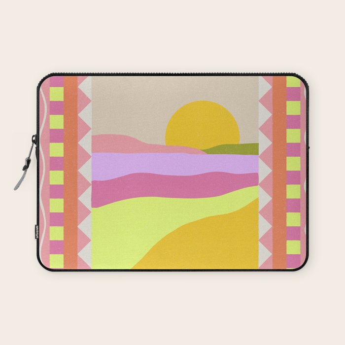 Picture Window Sunset Laptop Sleeve Gallery Image 1