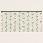 Whimsical Cheetah Desk Mat Gallery Image 3