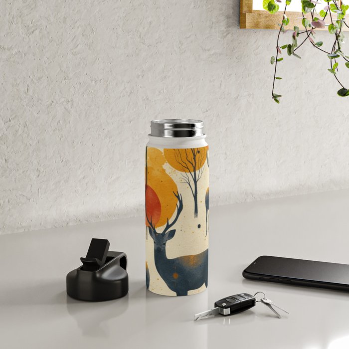 Retro Wildlife Water Bottle Gallery Image 4