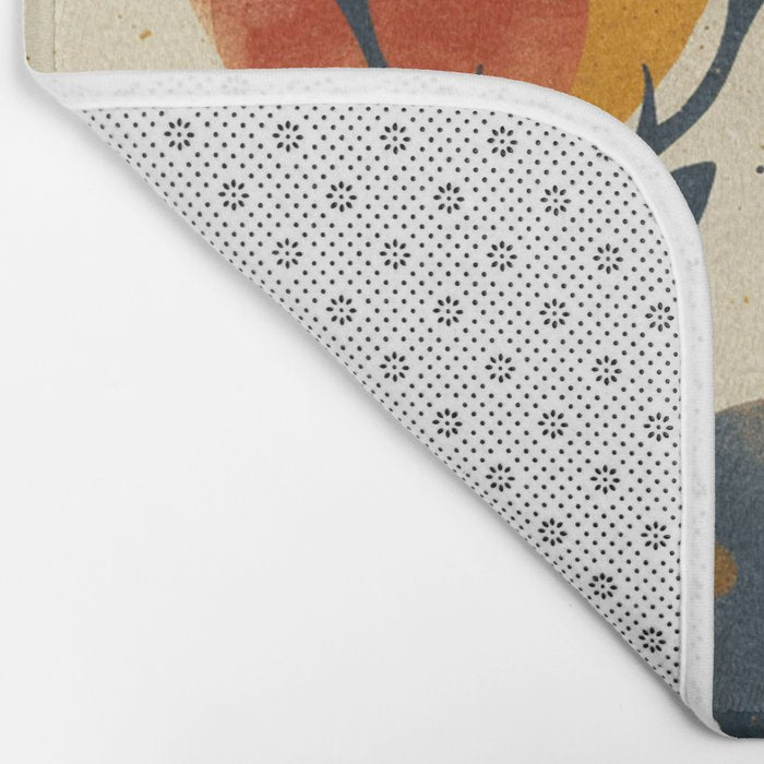 Retro Wildlife Bath Mat Gallery Image 2