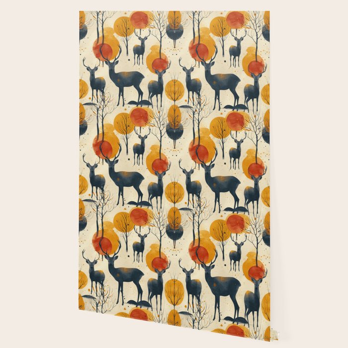 Retro Wildlife Wallpaper Gallery Image 2