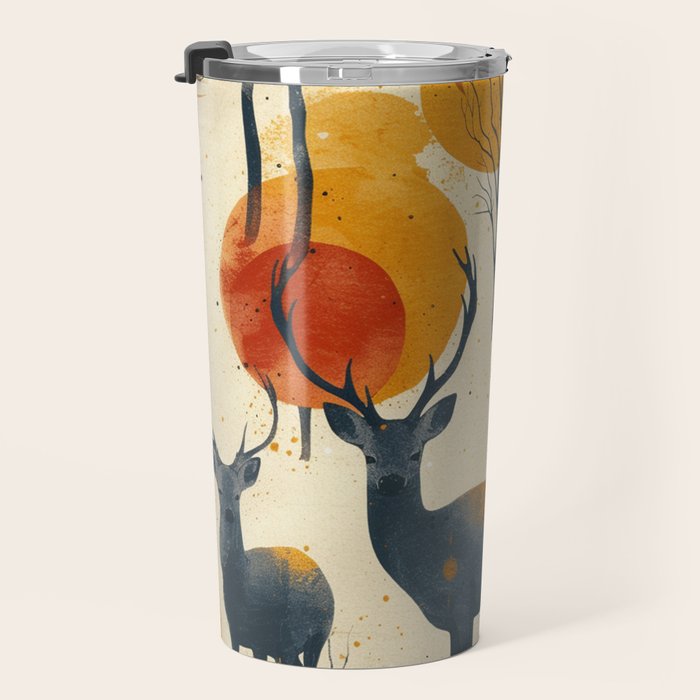 Retro Wildlife Travel Mug Gallery Image 3