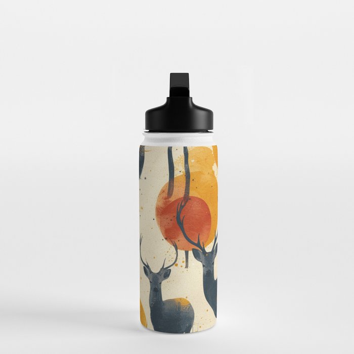 Retro Wildlife Water Bottle Gallery Image 3