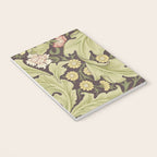 William Morris Leicester Chocolate Olive Floral Notebook Gallery Image 3