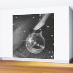 Disco Night | Black & White Photography | Vintage Photo Art Print | Groovy Christmas Party Wall Mural Gallery Image 2
