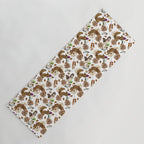 Flowering squirrel meadow Yoga Mat Gallery Image 1