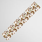 Flowering squirrel meadow Table Runner Gallery Image 3