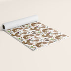 Flowering squirrel meadow Yoga Mat Gallery Image 2