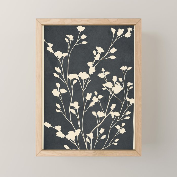Minimal Branches Art 3 Mini Art Print Gallery Image 1