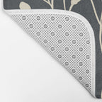 Minimal Branches Art 3 Bath Mat Gallery Image 2